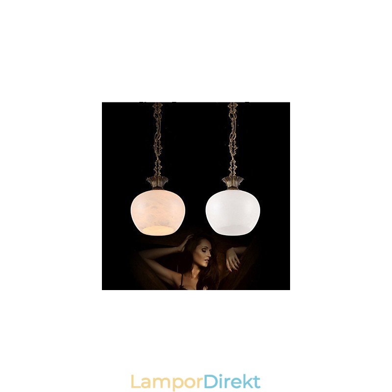 Den Spanska Marble Copper Single Chandelier Belysningen