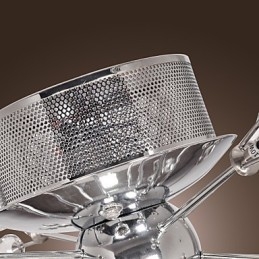 Modern Och Modern Kristallkrom Metall Infälld Montering