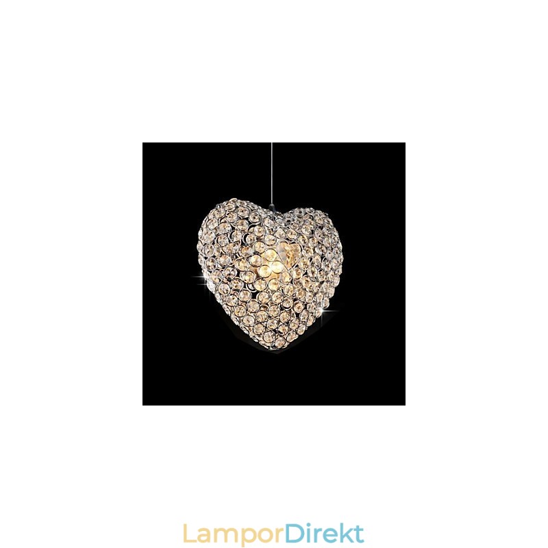Modern Och Modern Kristallmetall Taklampa