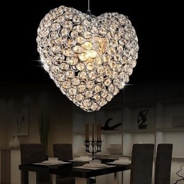 Modern Och Modern Kristallmetall Taklampa