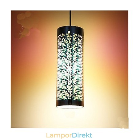 Enkelt Bord 3D Glas Creative Pendel Enkelt Bord 3D Glas Creative Pendel