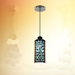 Enkelt Bord 3D Glas Creative Pendel