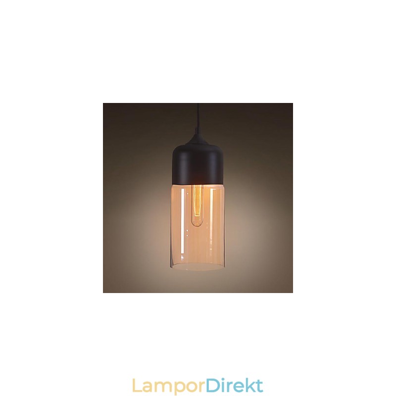 Westmenlights Elegant Flaskskärm Gör Det Själv Taklampa Glas Pendelbelysning Edison Bulb Home