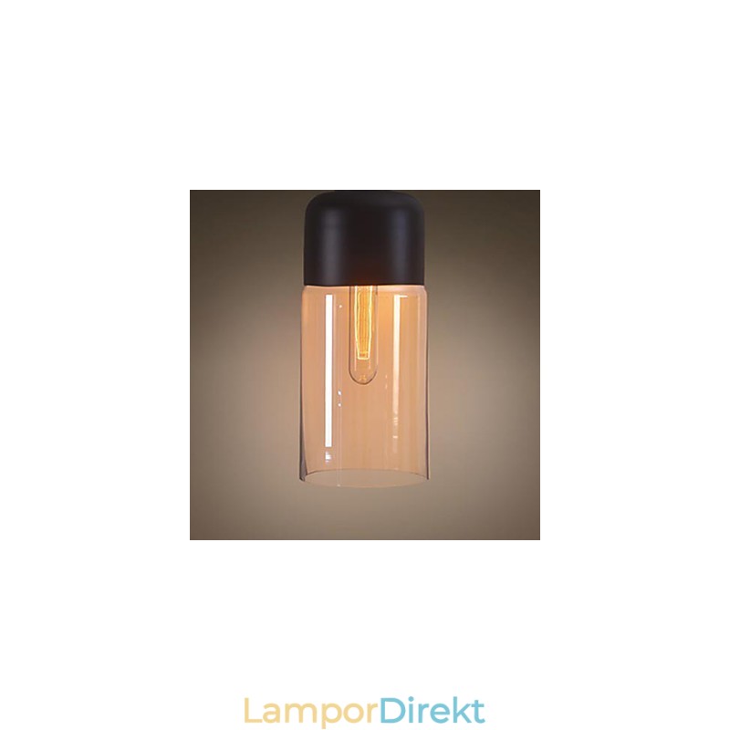 Westmenlights Elegant Flaskskärm Gör Det Själv Taklampa Glas Pendelbelysning Edison Bulb Home