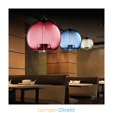 Retro Kreativa Enkelhuvud Glashängande Lampa Café I Guldfiskskålen Retro Kreativa Enkelhuvud Glashängande Lampa Café I Guldfiskskålen