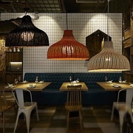 To Ri Creative Simple Single Head Bambu Ljuskrona Ljuskrona