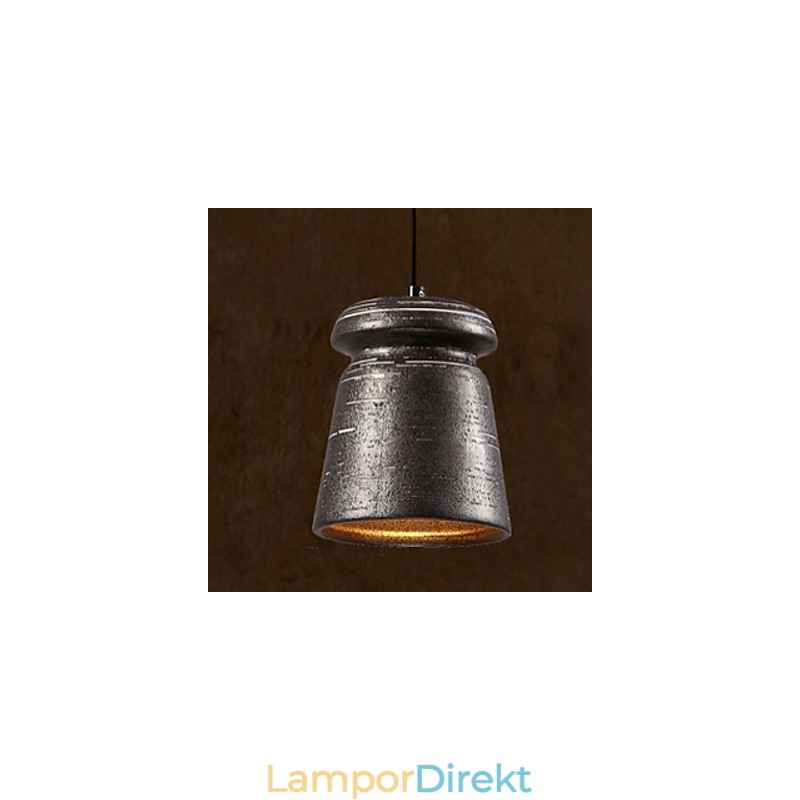 Personality Retro Keramisk Hängande Teahouse Ljuskrona Lampa