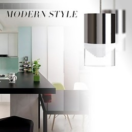 3 Lampor Pendellampa Modern Contemporary Metal