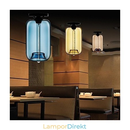 Retro Kreativa Enkelhuvud Glashängande Lampa Café I Guldfiskskålen Retro Kreativa Enkelhuvud Glashängande Lampa Café I Guldfiskskålen