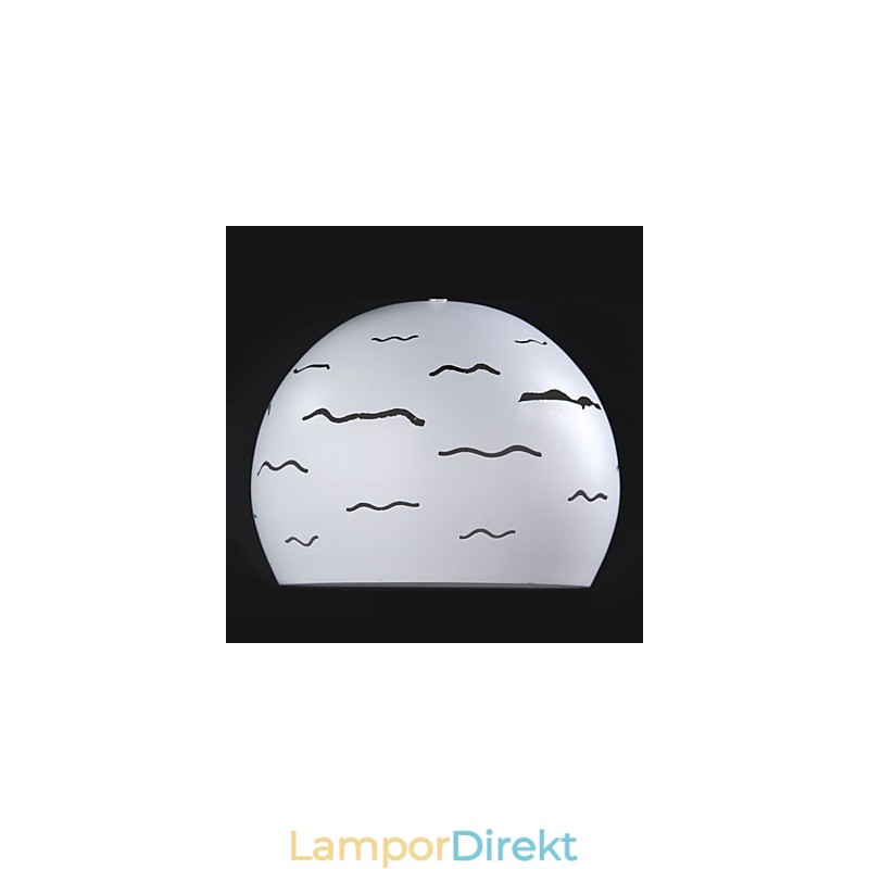Enkel Modern Creative Av Real White Iron Belysning
