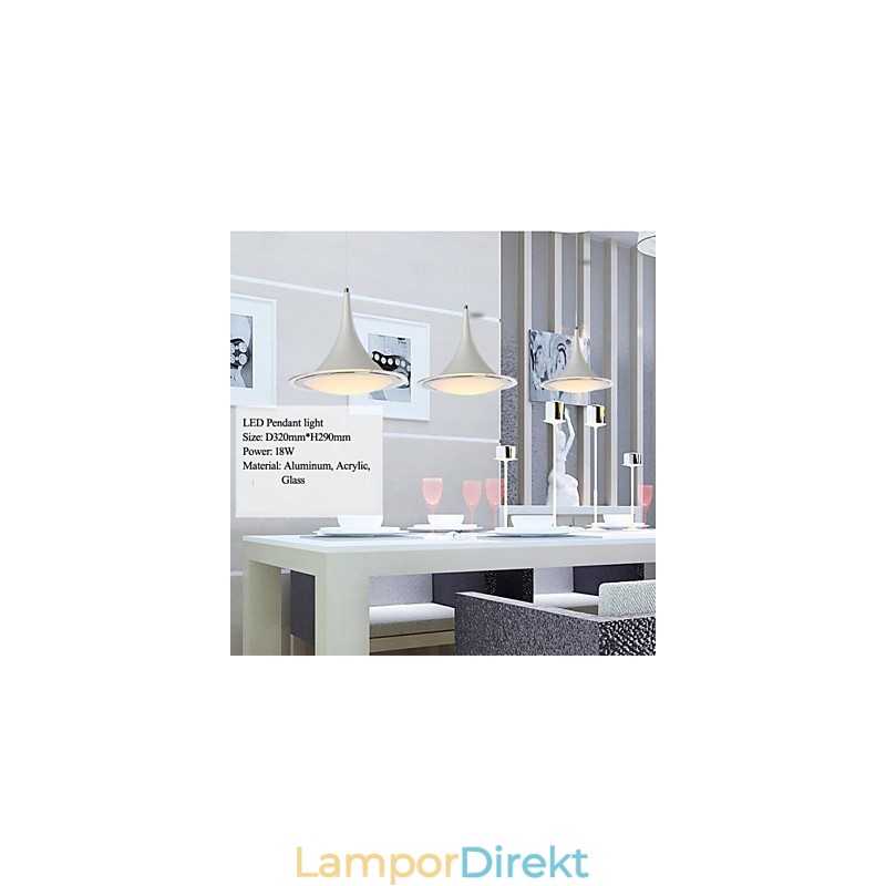 1Hänglampor Droplight Akrylkrona