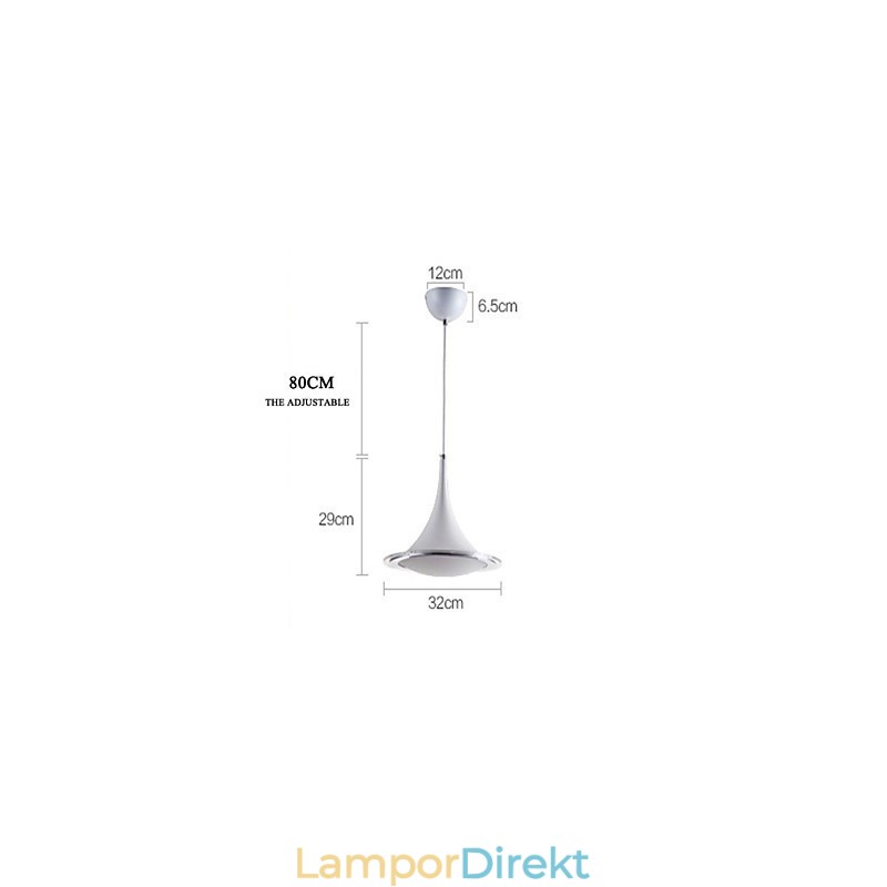 1Hänglampor Droplight Akrylkrona