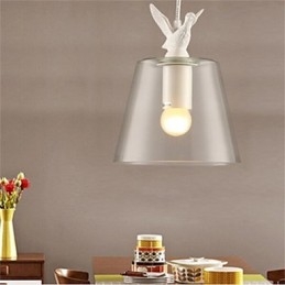 American Style Retro Creative Single Head Glaslampa Nordic Cafe