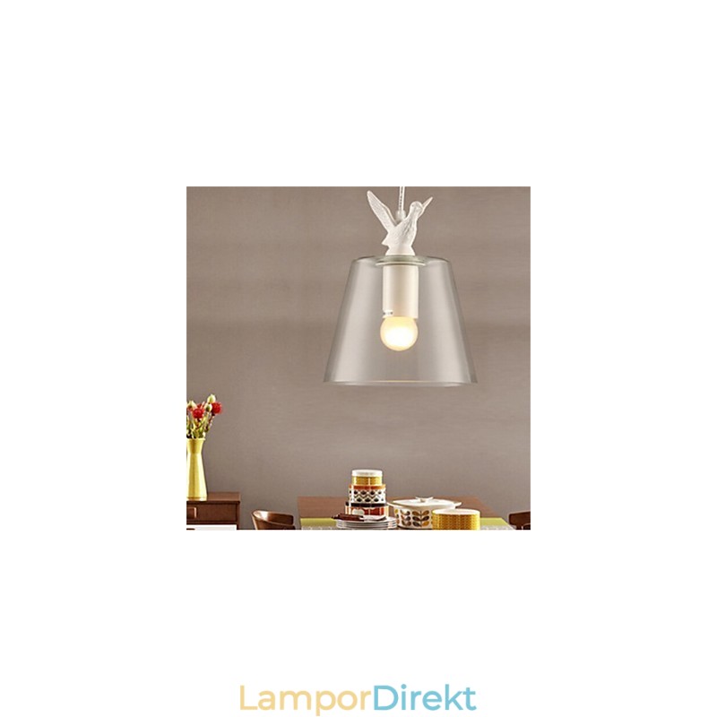 American Style Retro Creative Single Head Glaslampa Nordic Cafe