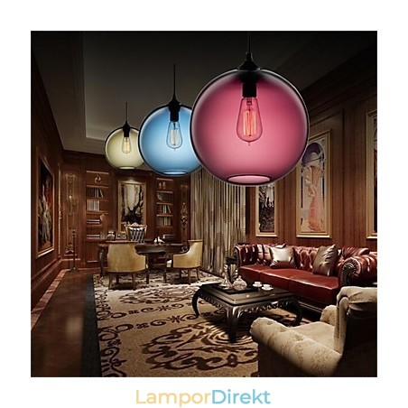 Retro Kreativa Enkelhuvud Glashängande Lampa Café I Guldfiskskålen Retro Kreativa Enkelhuvud Glashängande Lampa Café I Guldfiskskålen