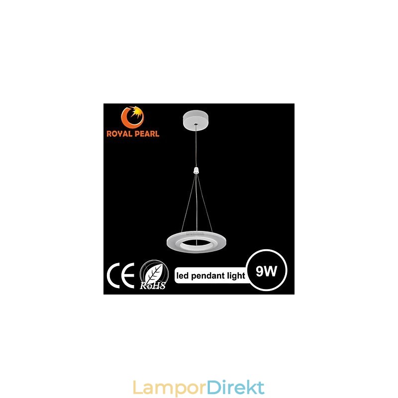 Högkostnadseffektiv 9W Art Deco-Hänglampa