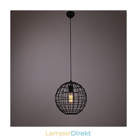 Mini Pendel Sfärisk Lampa 1 Ljus Målning Processing Mini Pendel Sfärisk Lampa 1 Ljus Målning Processing
