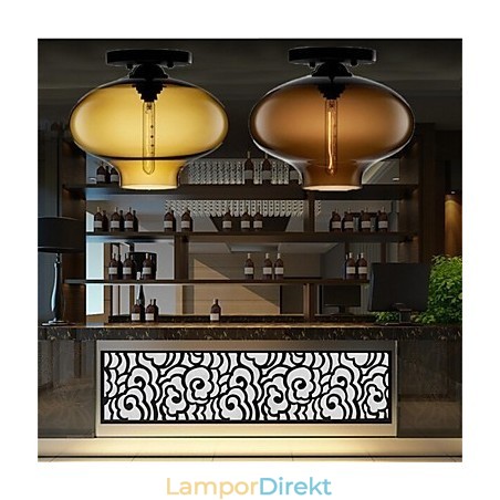 Retro Kreativa Enkelhuvud Glashängande Lampa Café I Guldfiskskålen Retro Kreativa Enkelhuvud Glashängande Lampa Café I Guldfiskskålen