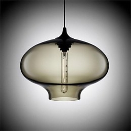 Retro Kreativa Enkelhuvud Glashängande Lampa Café I Guldfiskskålen