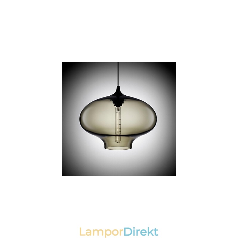 Retro Kreativa Enkelhuvud Glashängande Lampa Café I Guldfiskskålen