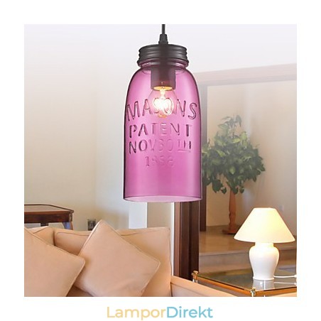 1 Ljus Modern Glas Pendellampa I Transparent Bubble Design 1 Ljus Modern Glas Pendellampa I Transparent Bubble Design