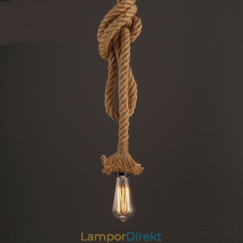 1 Lätt Diy Art Hamperep Lätt Kreativ Hamparep Ljuskrona Lång 100 Cm Skicka 1 Glödlampa