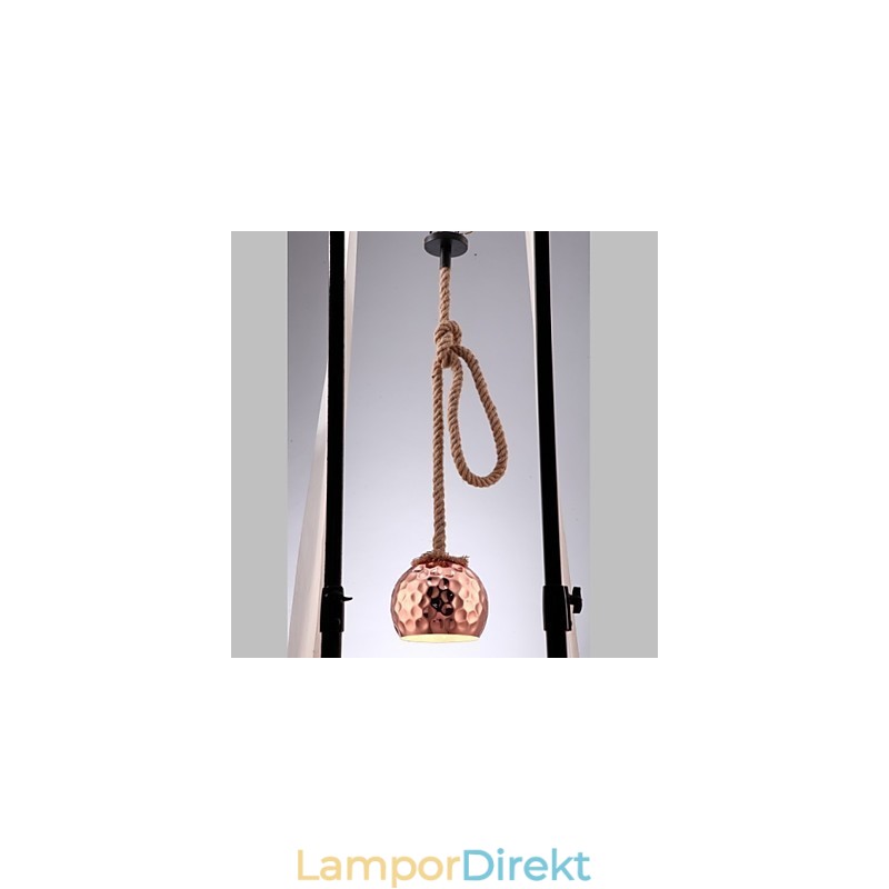 American Country Chandelier Chandelier Rope Creative