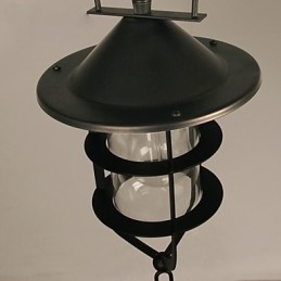 Retro Mini Stil Målning Metall Taklampa