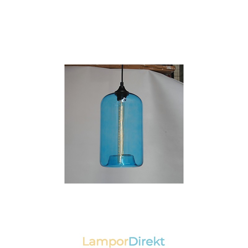 Flaskdesignhänge 1 Ljus Minimalistisk Järnmålning
