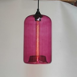 Flaskdesignhänge 1 Ljus Minimalistisk Järnmålning