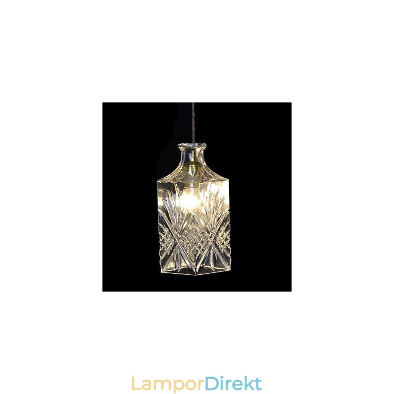 Modern Och Modern Kristallmetall Taklampa