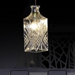 Modern Och Modern Kristallmetall Taklampa