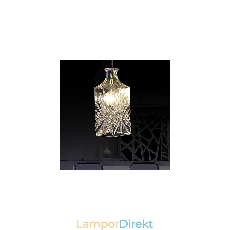 Modern Och Modern Kristallmetall Taklampa