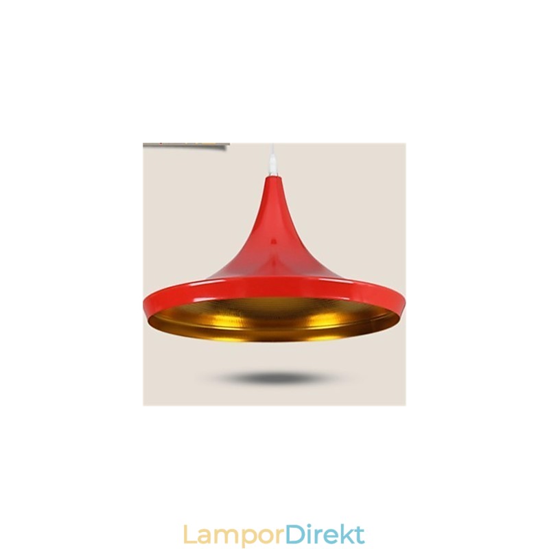 Americange Red 3 Head Meal Pendant