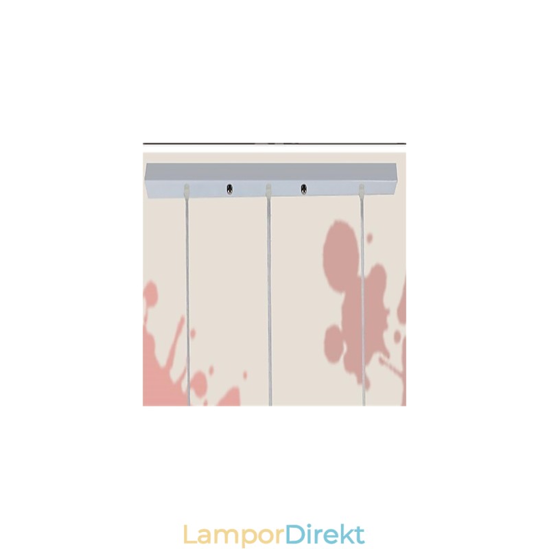 Americange Red 3 Head Meal Pendant