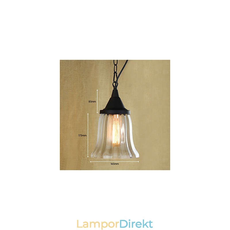 Pendellampor Traditionell Klassisk Vintage Retro Country Garage Metal