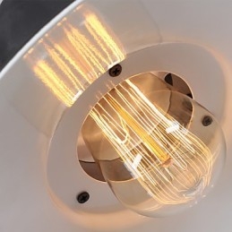 Amercian Countryside Loft Industriell Pendellampa I Lamp Hemma Matel Droplight Dekorera