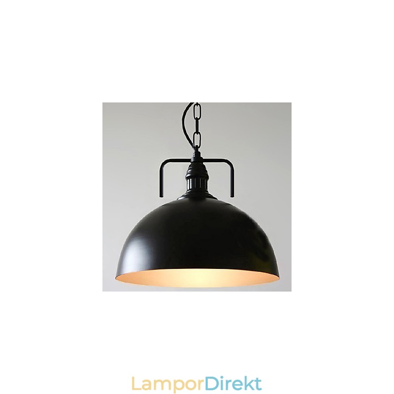 Rustik Lodge Målning Metall Taklampa