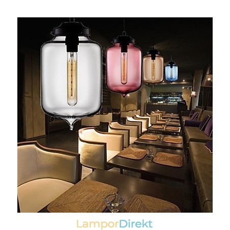 Retro Kreativa Enkelhuvud Glashängande Lampa Café I Guldfiskskålen Retro Kreativa Enkelhuvud Glashängande Lampa Café I Guldfiskskålen