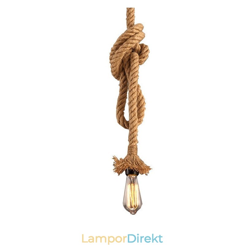 1 Lätt Diy Art Hamperep Lätt Kreativ Hamparep Ljuskrona Lång 100 Cm Skicka 1 Glödlampa