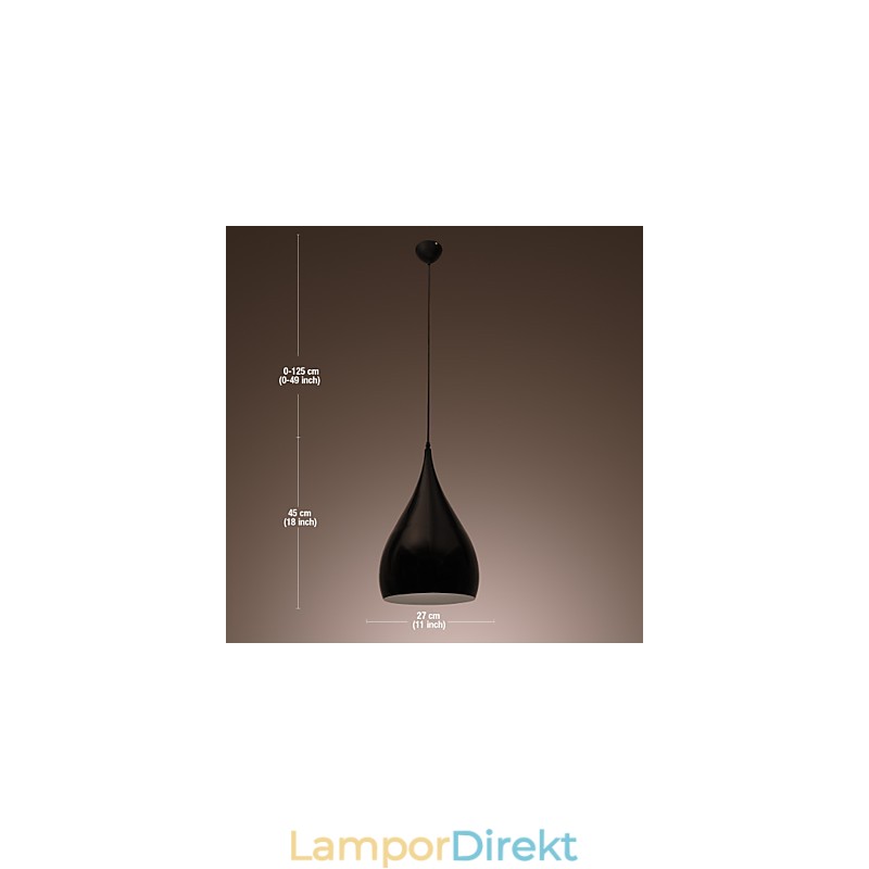 Pendellampa I Mini Stil Modern Modern Retro Skål