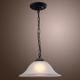 Traditionell Klassisk Skål I Mini Stil Brons Taklampa