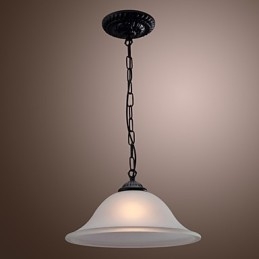 Traditionell Klassisk Skål I Mini Stil Brons Taklampa