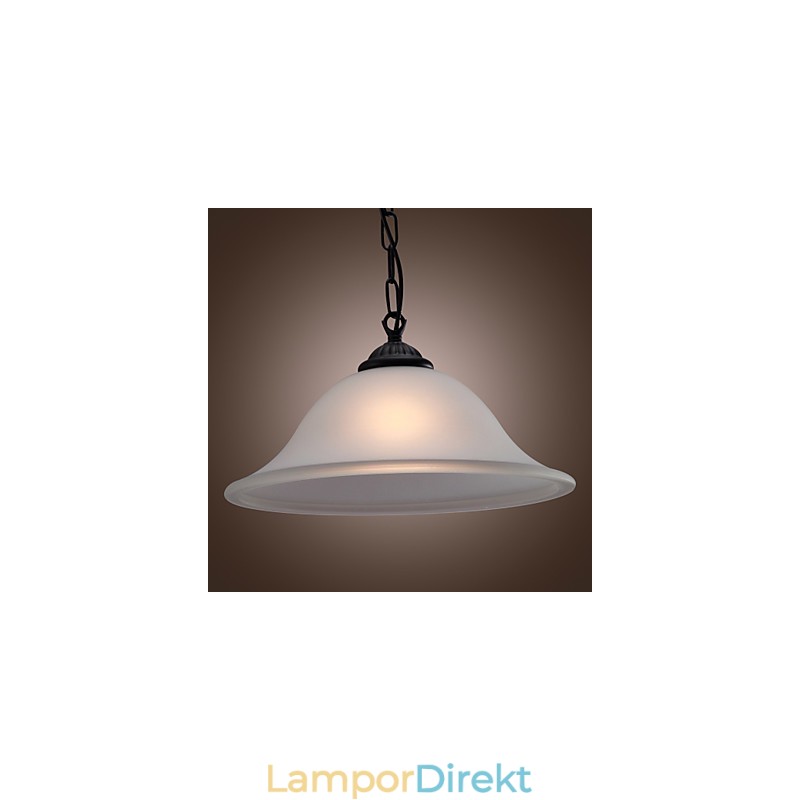 Traditionell Klassisk Skål I Mini Stil Brons Taklampa
