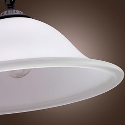 Traditionell Klassisk Skål I Mini Stil Brons Taklampa