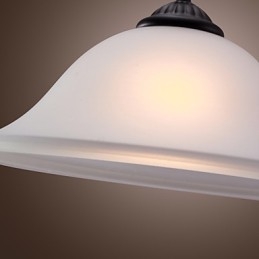 Traditionell Klassisk Skål I Mini Stil Brons Taklampa