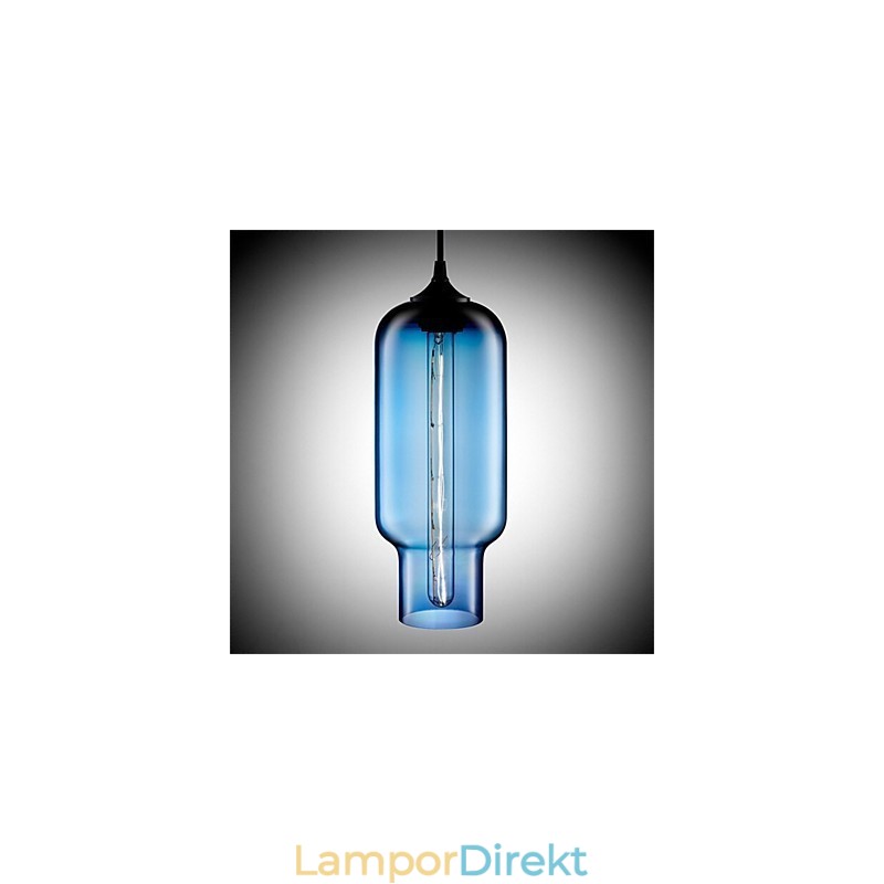 Retro Kreativa Enkelhuvud Glashängande Lampa Café I Guldfiskskålen