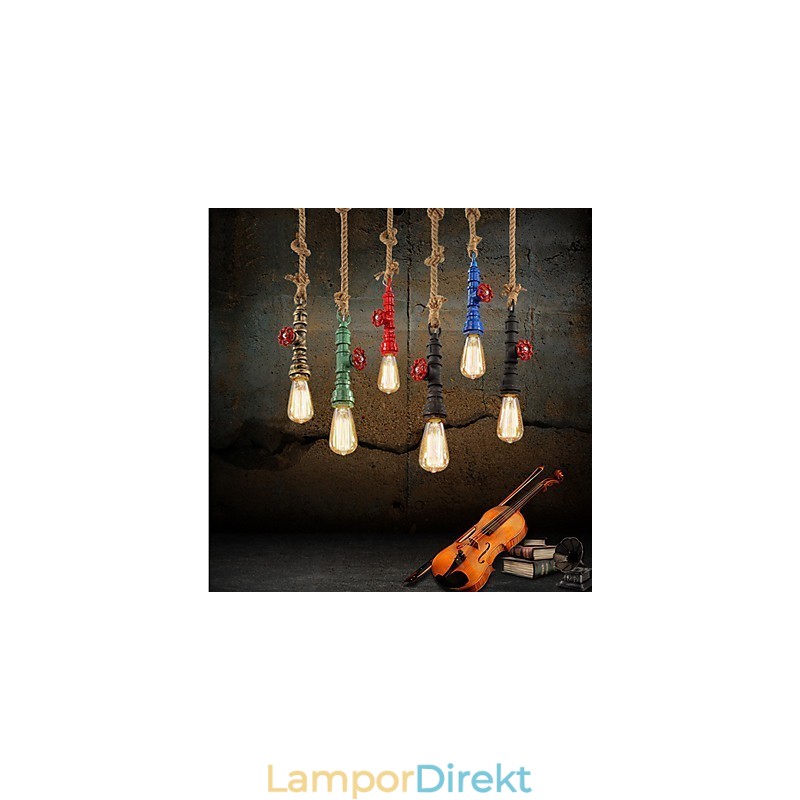 Amerikansk Retrolampa Industrial Wind
