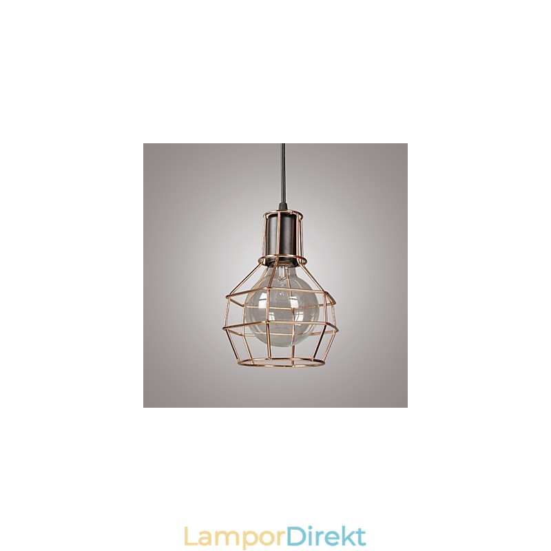 Modern Metal Mesh Pendel Light Enkel Pendel Lamps Cafe Pendel Lampa