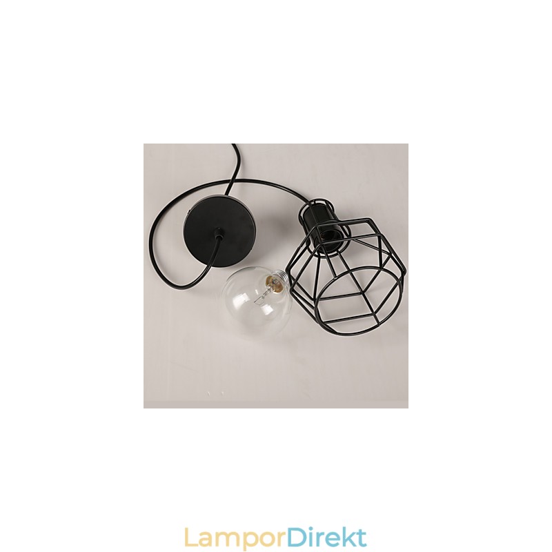 Modern Metal Mesh Pendel Light Enkel Pendel Lamps Cafe Pendel Lampa